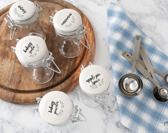 Printable 1.5 Inch Round Spice Jar Labels Pantry Labels - Etsy