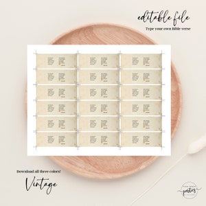 mini bible scripture printable