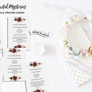 54 Day Rosary Novena PDF Guide and Tracker With Printable Prayer Cards ...
