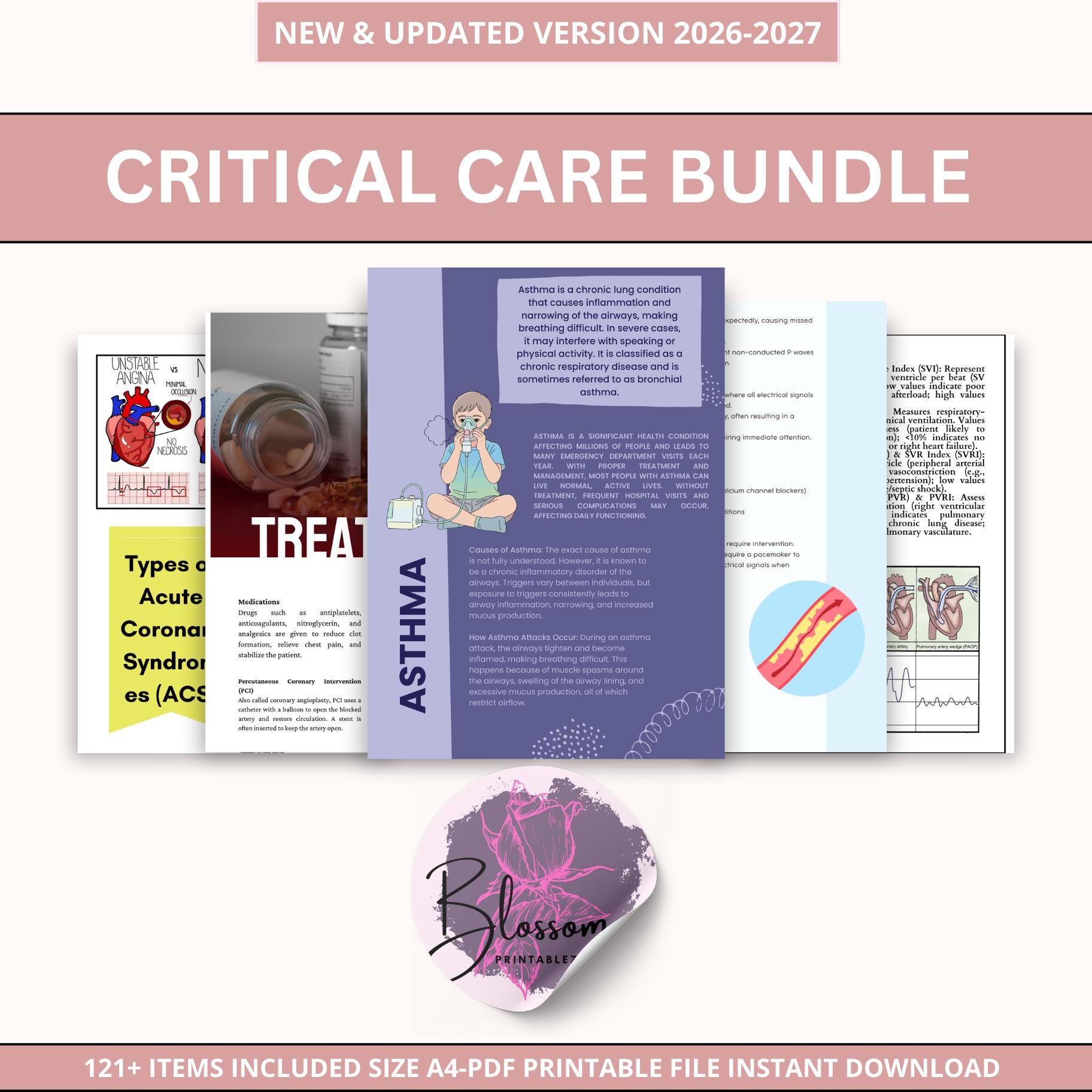 Critical Care Bundle, Intensive Care Nursing, ICU Nurse Tools, Nursing ...