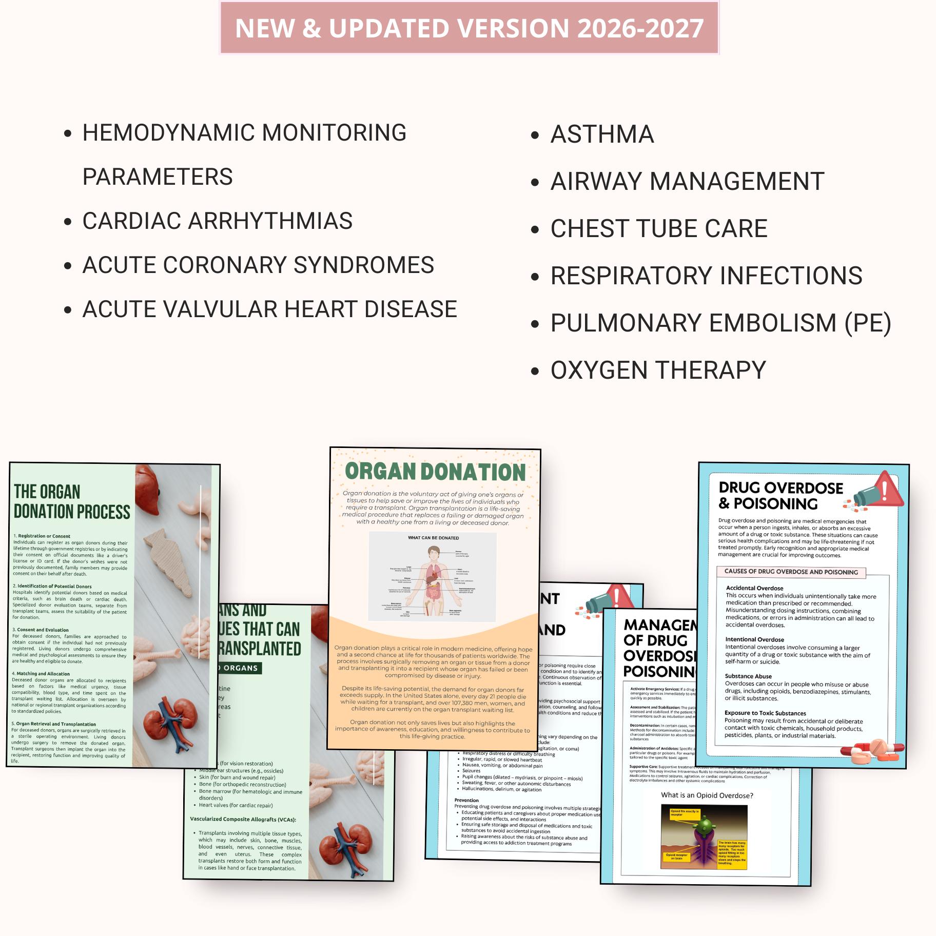 Critical Care Bundle, Intensive Care Nursing, ICU Nurse Tools, Nursing ...