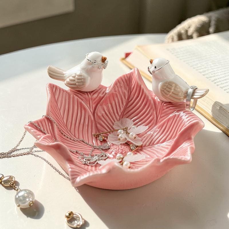 陶器の鳥の皿 - Etsy 日本