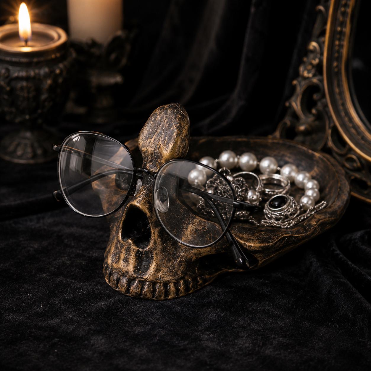 Skull Glasses Stand Holder - Etsy