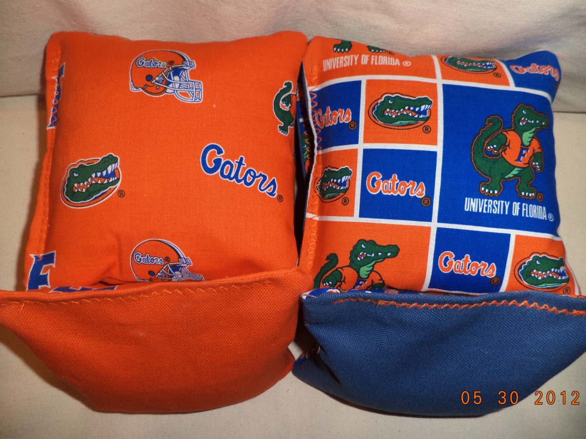 thumbnail image 2 of Florida Gators Cornhole Bags - Set Of 8 Regulation ACA Quality Bean Bags 2 of 9
