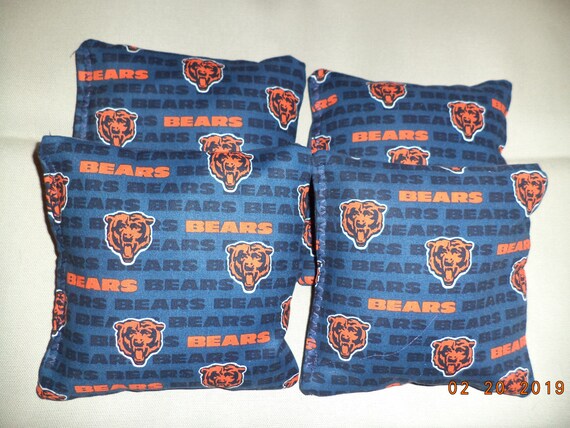 Cornhole Bags Chicago Bears Corn Hole Bags ACA Regulation Bean