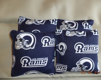Cornhole bags  Los Angeles Rams corn hole bags 4 ACA Regulation bean bags