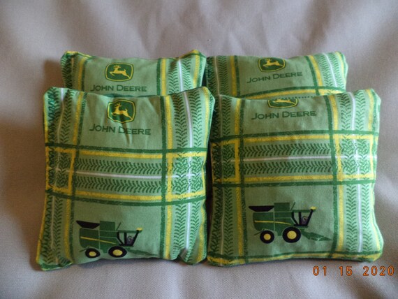 Cornhole Bags John Deere Cornhole Bean Bags Corn Hole Bags 4 | Etsy