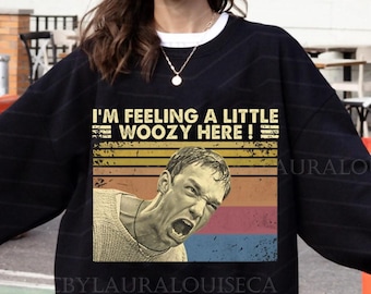 Stu-Macher Im Feeling A Little Woozy Here Shirt, Matthew Lillard Horror Quote, Slasher Fan Gift