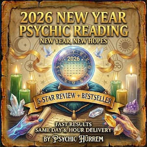 2026 New Year Psychic Reading | 12-Month Clairvoyant Forecast | Detailed Love & Career Predictions | Spiritual Guidance by Psychic Medium