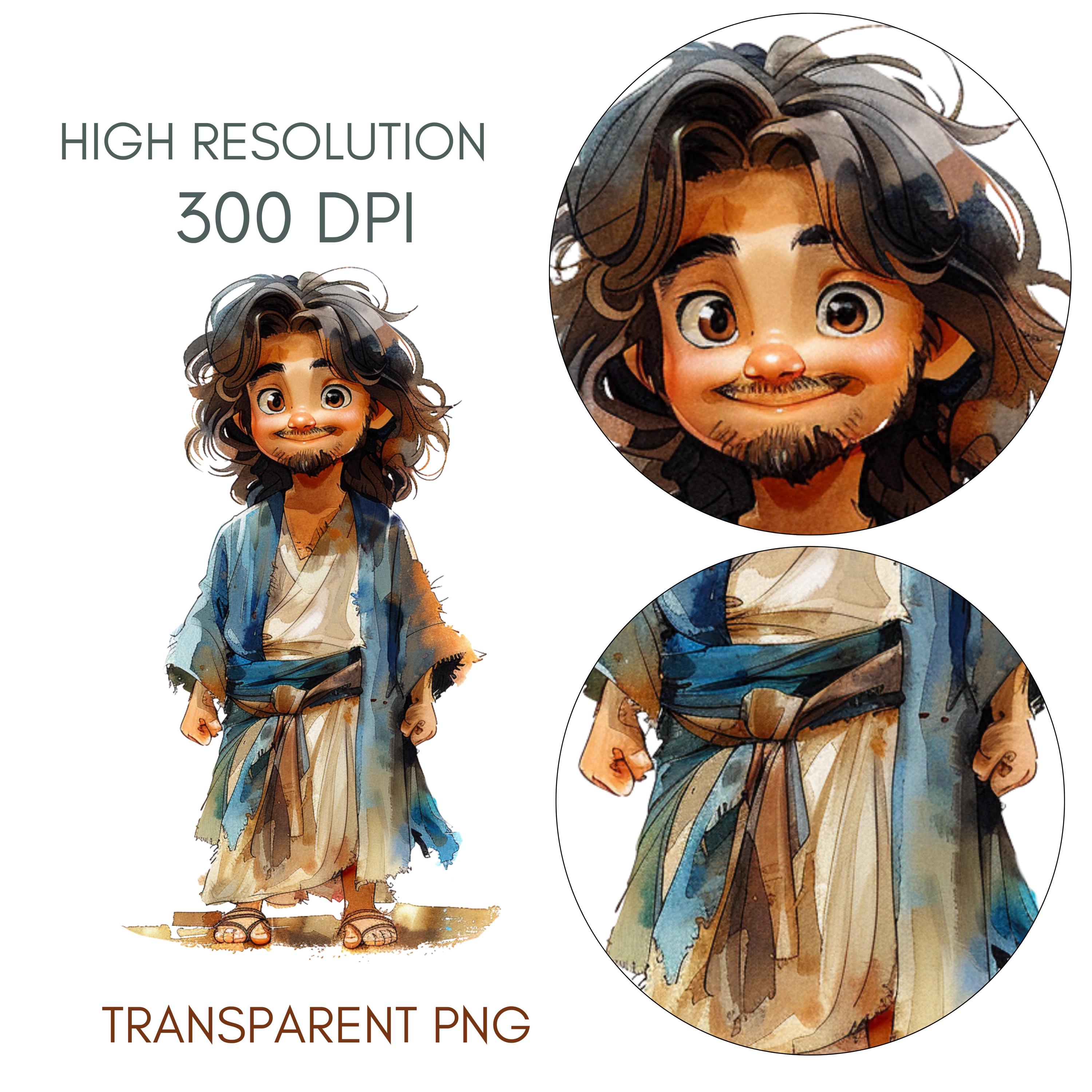 Bible Clipart Bundle 101 PNG Files, Christian Watercolor Clipart, Bible ...