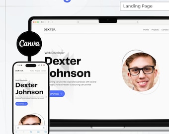 Designer Portfolio | Developer Portfolio ( White Theme ) | Landing Page