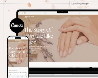 Nail Salon | Landing Page