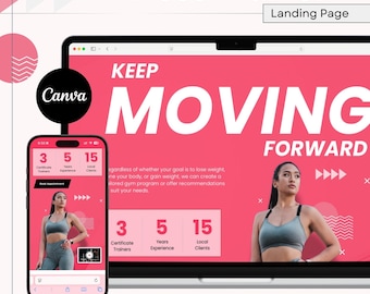 Personal Fitness Coach | Landing Page