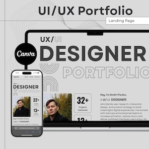 UI/UX Designer Porftolio | Landing Page