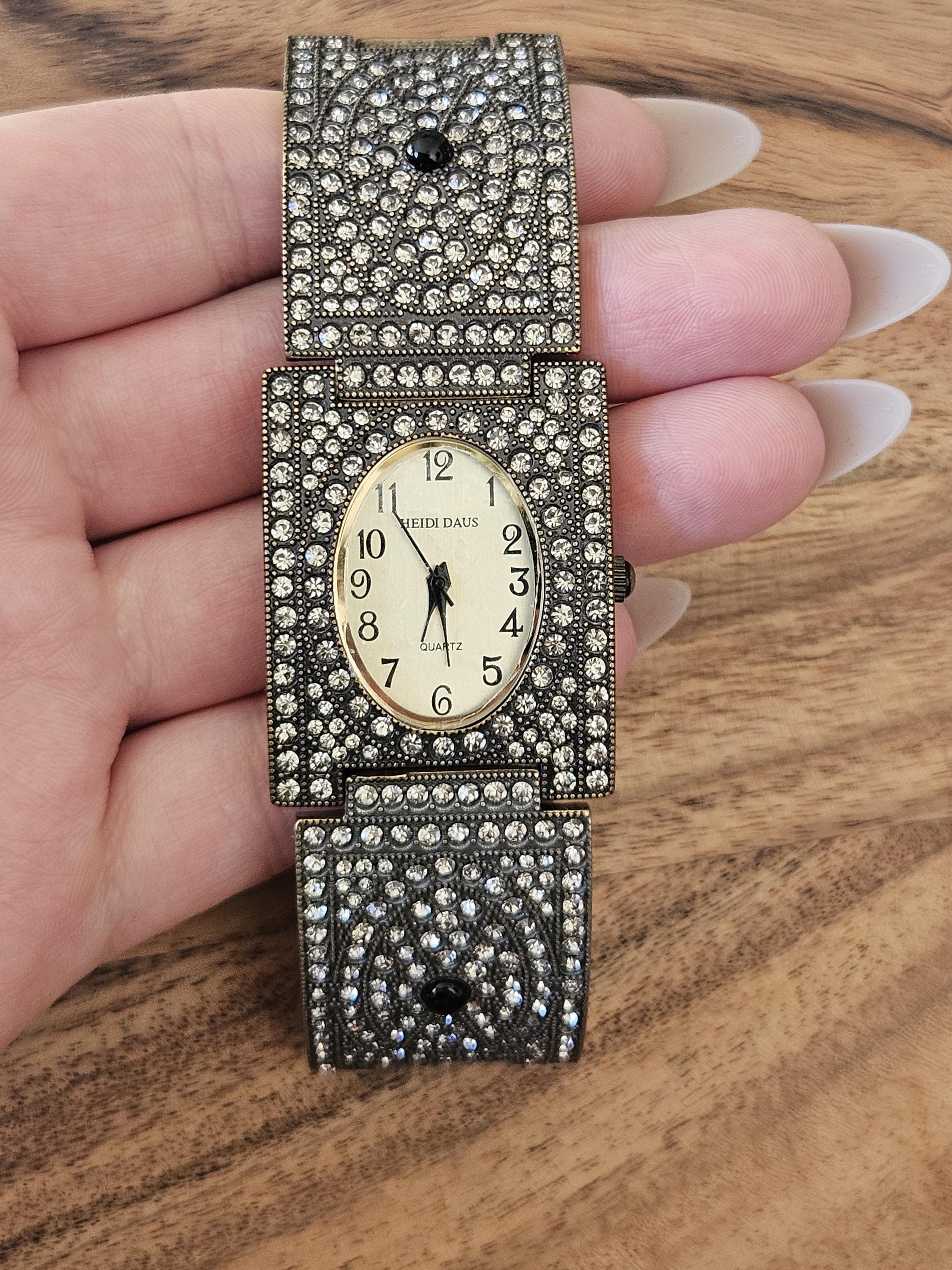 Vintage Heidi Daus Ladies Watch – Bronze Tone, Multi-color  display picture 1