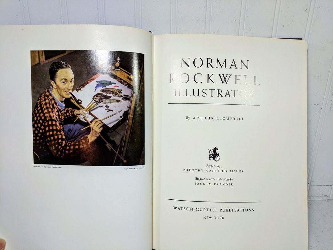 Norman Rockwell Illustrator Book by Arthur L Guptill Third Edition