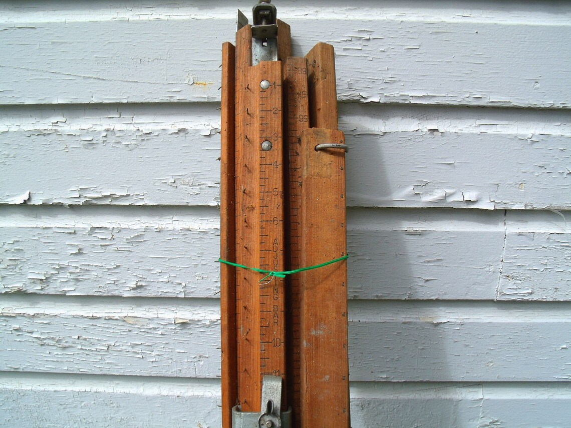 Complete Wooden Curtain Stretcher Hostess No. 308V with Etsy