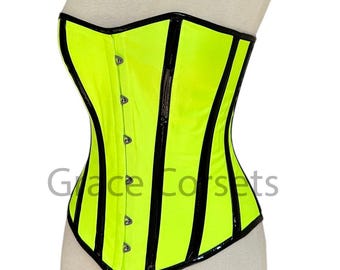 Damen Waist Trainer Latex Unterbrustkorsett