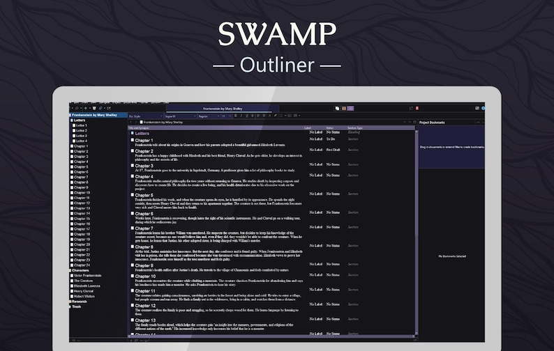 Swamp Scrivener Theme for Windows - Etsy