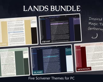Pacote de Temas Lands Scrivener