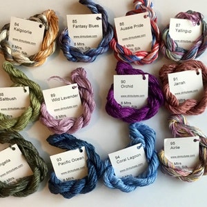 Hand dyed silk floss by Dinky Dyes 48 111 image 4