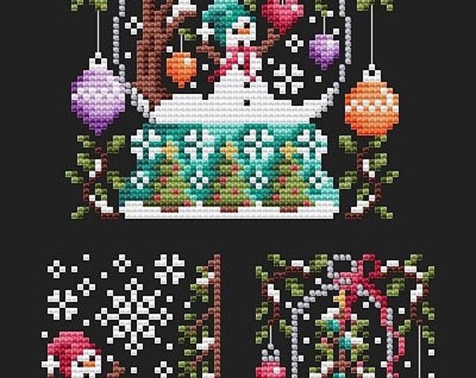 Snow Globe Club 3 - Counted Cross Stitch Pattern by Shannon Christine ...
