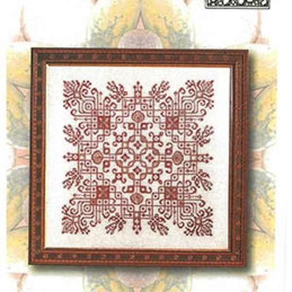 Rangoli Lace cross stitch pattern by Ink Circles