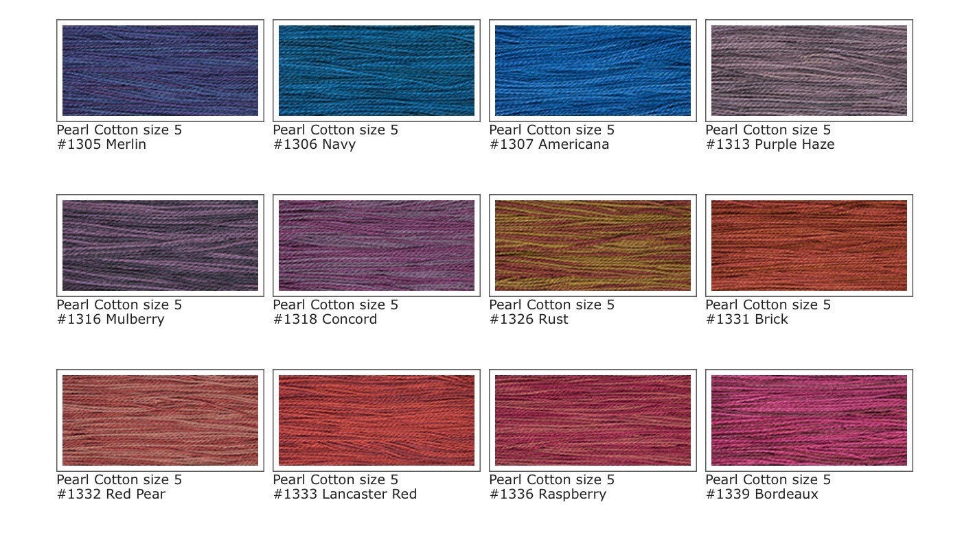 DMC Pearl Cotton No.5 Embroidery Thread- Various Colours