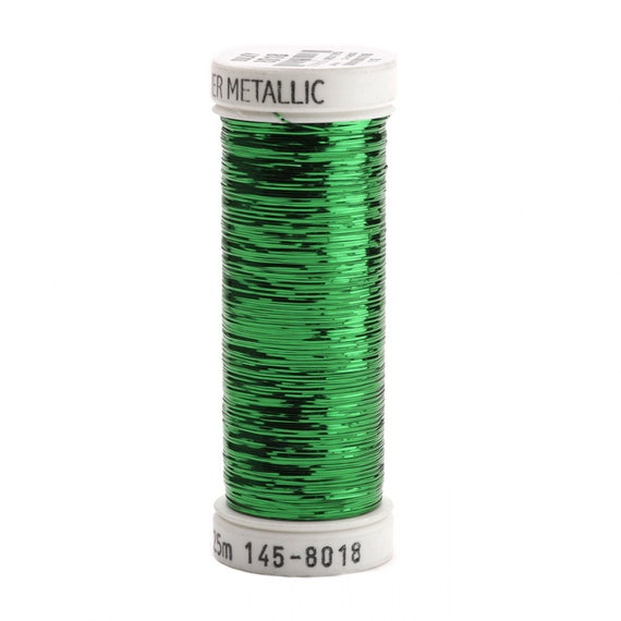 Christmas Green Sliver Metallic 8018 Nylon/polyester Thread 40wt 215d  250yds -  Canada
