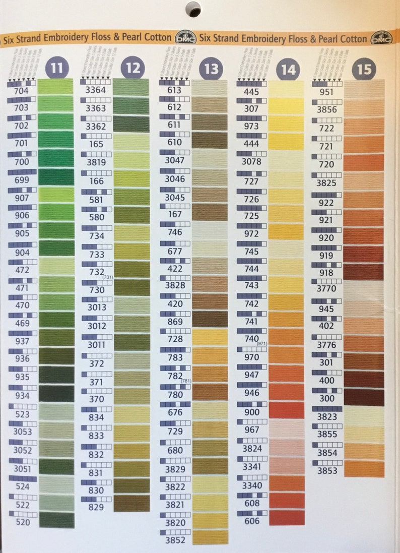 Dmc jessecmault floss ecru white bright white 23356 dmc  etsy