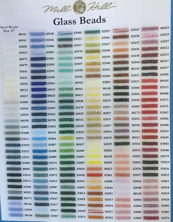 Mill hill beads deals