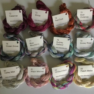 Hand dyed silk floss by Dinky Dyes 48 111 image 3