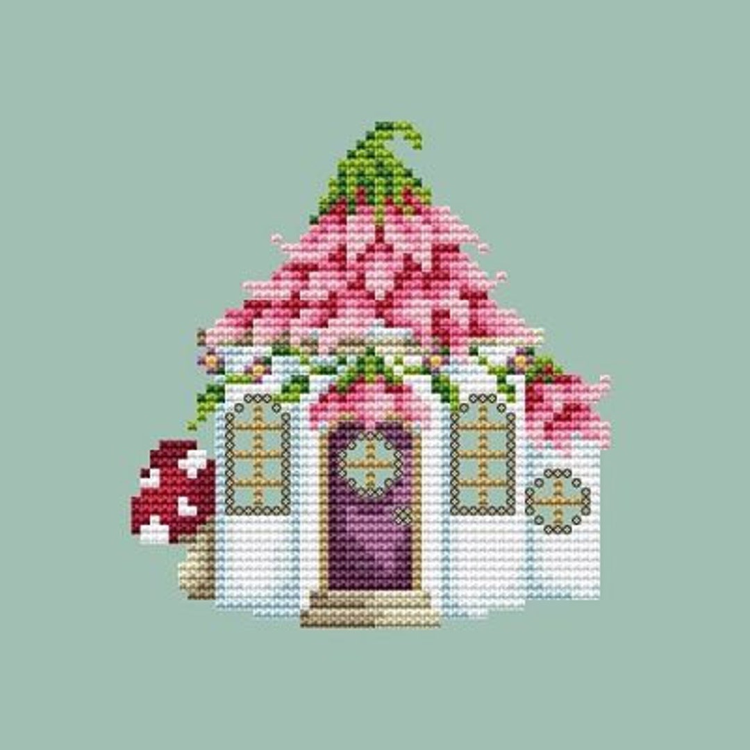 Fairy House Counted Cross Stitch Pattern by Shannon Christine Designs ...