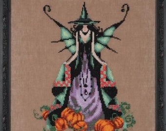 Luna - Bewitching Pixies cross stitch pattern by Nora Corbett