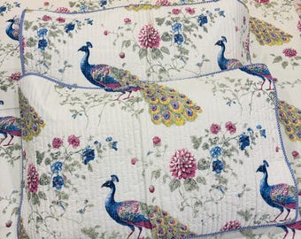 100% Pure Cotton Bedsheet Set | king Size block Indian Print