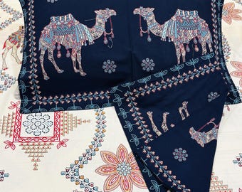 100% Pure Cotton Bedsheet Set | Soft Breathable Indian Print, King Size