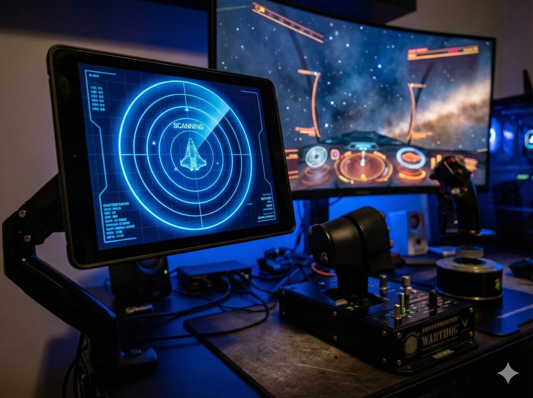 Sim Commander 4 Space Sim Commander Kit | Printable Button Box Labels & Sci-fi HUD ...