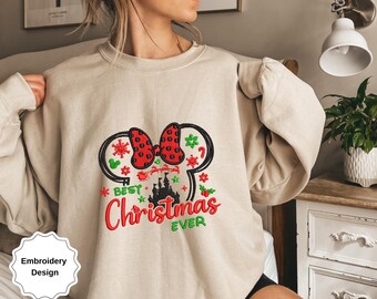 Disney Embroidered Sweatshirt, Disney Embroidered Crewneck Shirt, Disneyland Coquette Hoodie, Magic Kingdom