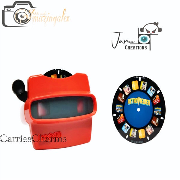 RetroViewer custom viewfinder scroll, meaningful gift.