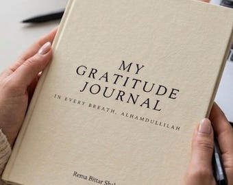 Diário de Gratidão Islâmica | Caderno Diário de Atenção Plena para Muçulmanos