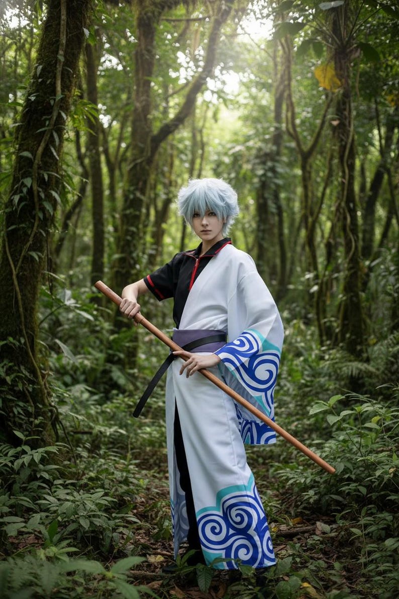 Cosplay Costume | Anime Samurai Kimono Outfit for Men | Uniform Cosplay ...