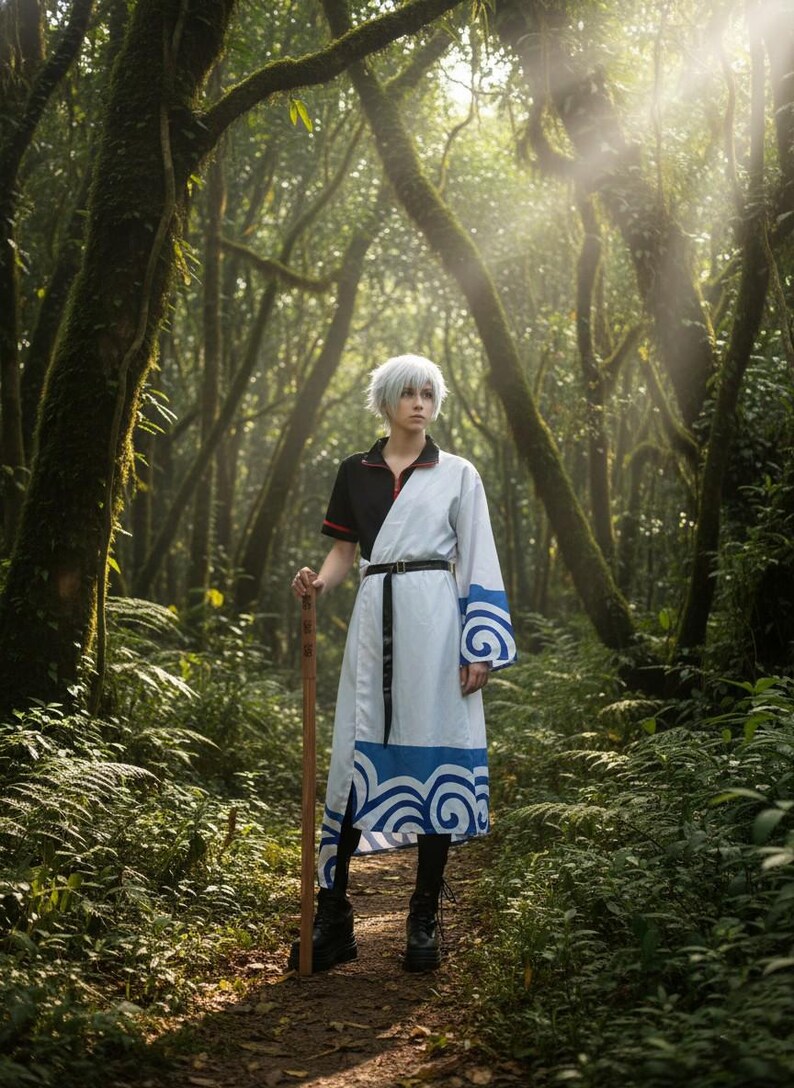 Cosplay Costume | Anime Samurai Kimono Outfit for Men | Uniform Cosplay ...