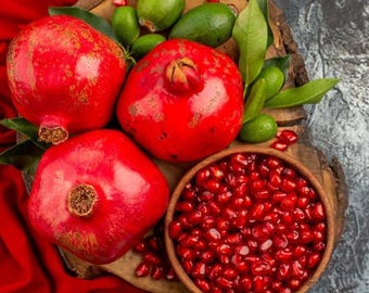 Live Pomegranate Tree – 3 Gal Pot – Approx. 2-3 Feet Tall – Fruit-Bearing Tree – No Shipping To Ca, Hi, Pr, Gu, and Ak