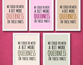 Queer Home Decor Print | LGBTQ Equality Art (Digital Download)