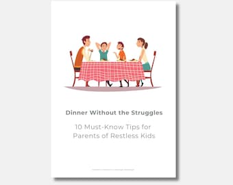 Cómo lograr que su hijo permanezca en la mesa sin esfuerzo