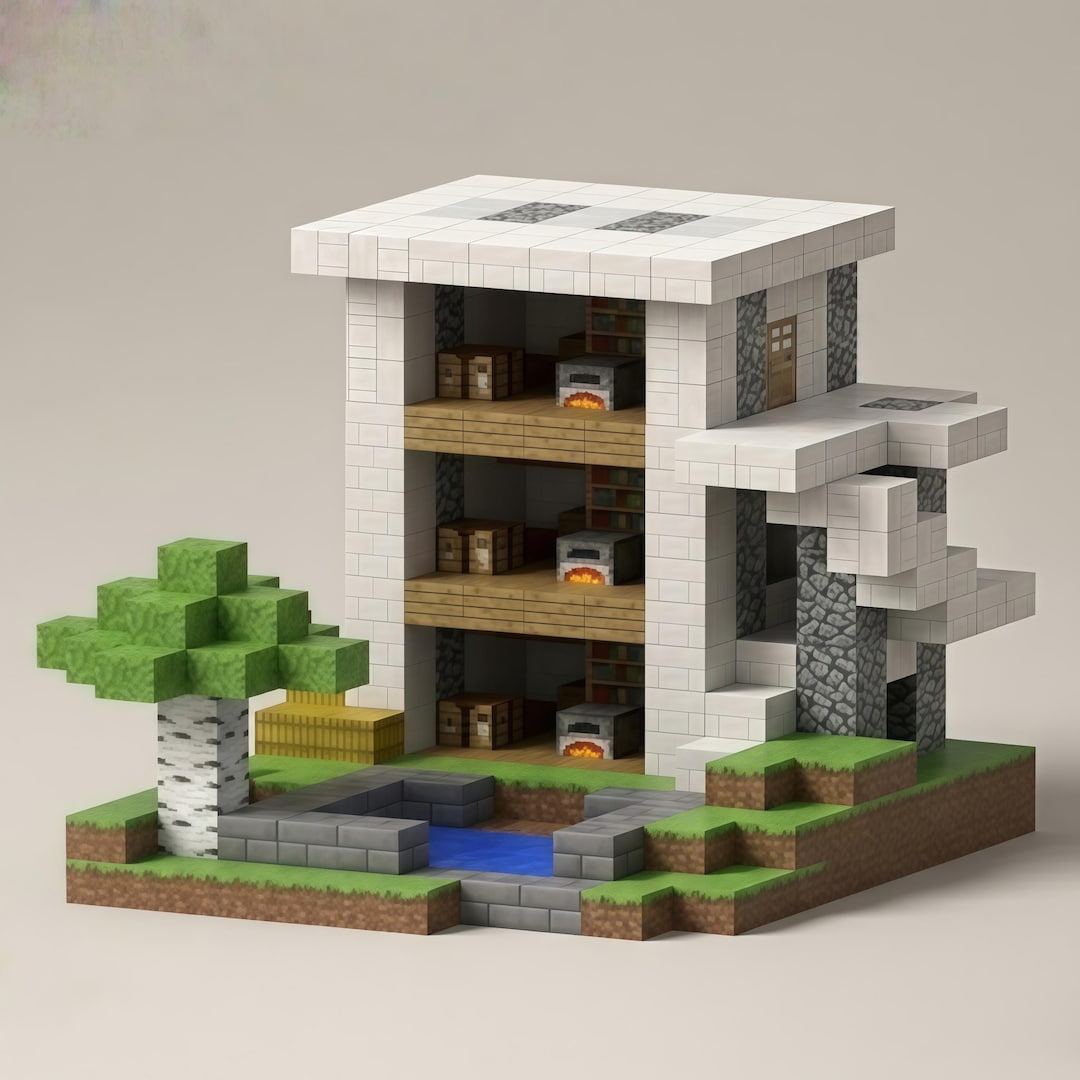 Minecraft Magnetic Block Set Buildable Toy Gift - Etsy Australia