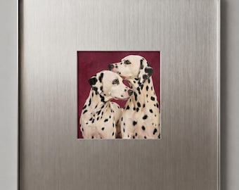 Custom Brushed Stainless Steel Picture Frame, Modern Minimalist Wall Decor