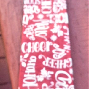 Christmas Words Toddler and Boys Neck tie image 7