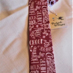 Christmas Words Toddler and Boys Neck tie image 3