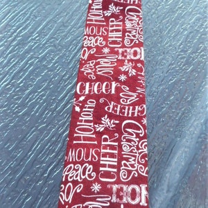 Christmas Words Toddler and Boys Neck tie image 6